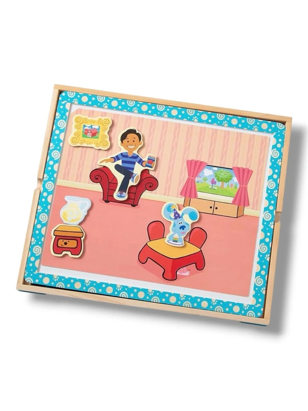 Melissa & Doug Blue's Clues & You! Wooden Magnetic Picture Game - NWT